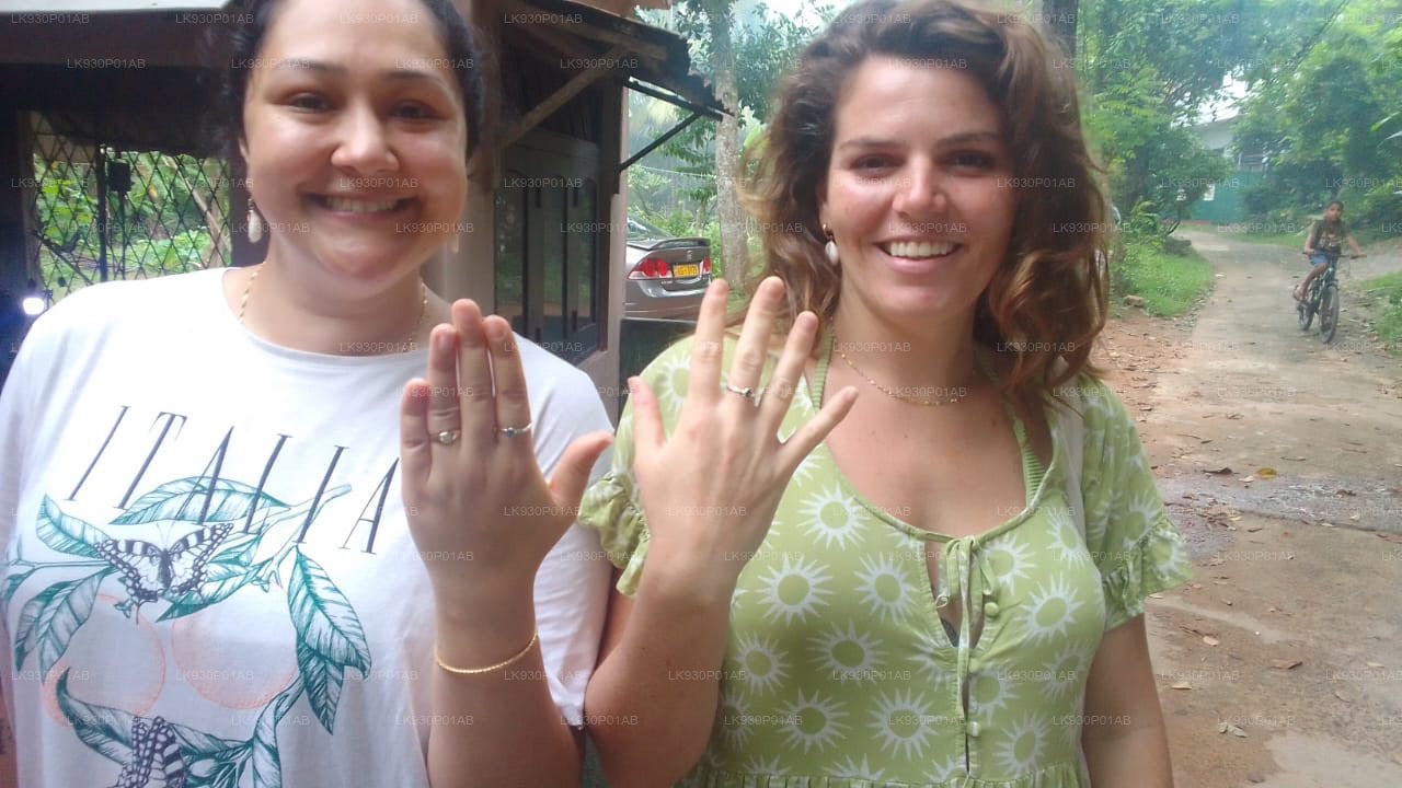 Workshop drahokamů a šperků z Mirissy