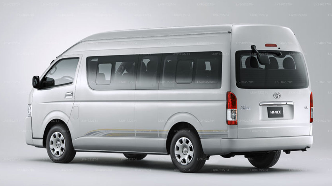 Pronájem velké dodávky s řidičem