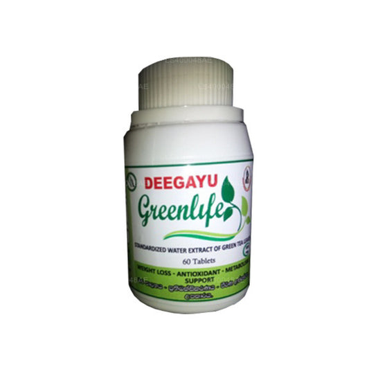 Tablety s extraktem ze zeleného čaje Deegayu Greenlife (60 tablet)