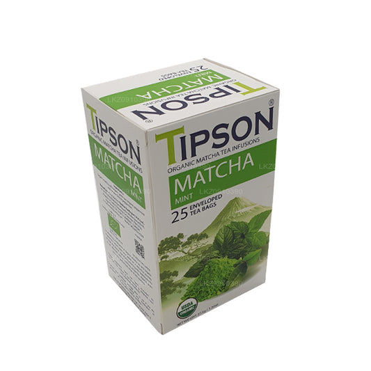 Tipson Organic Matcha Mint (37.5g) 25 Tea Bags