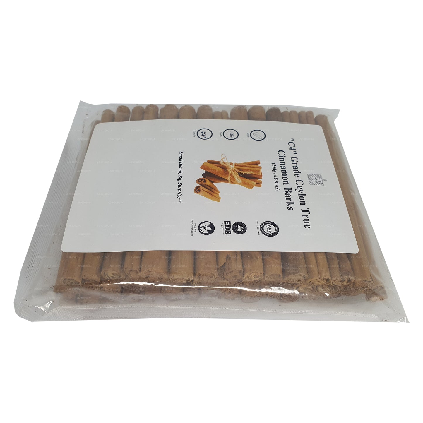 Lakpura 'C4' Grade Ceylon True Cinnamon Barks 5" Cut Pack