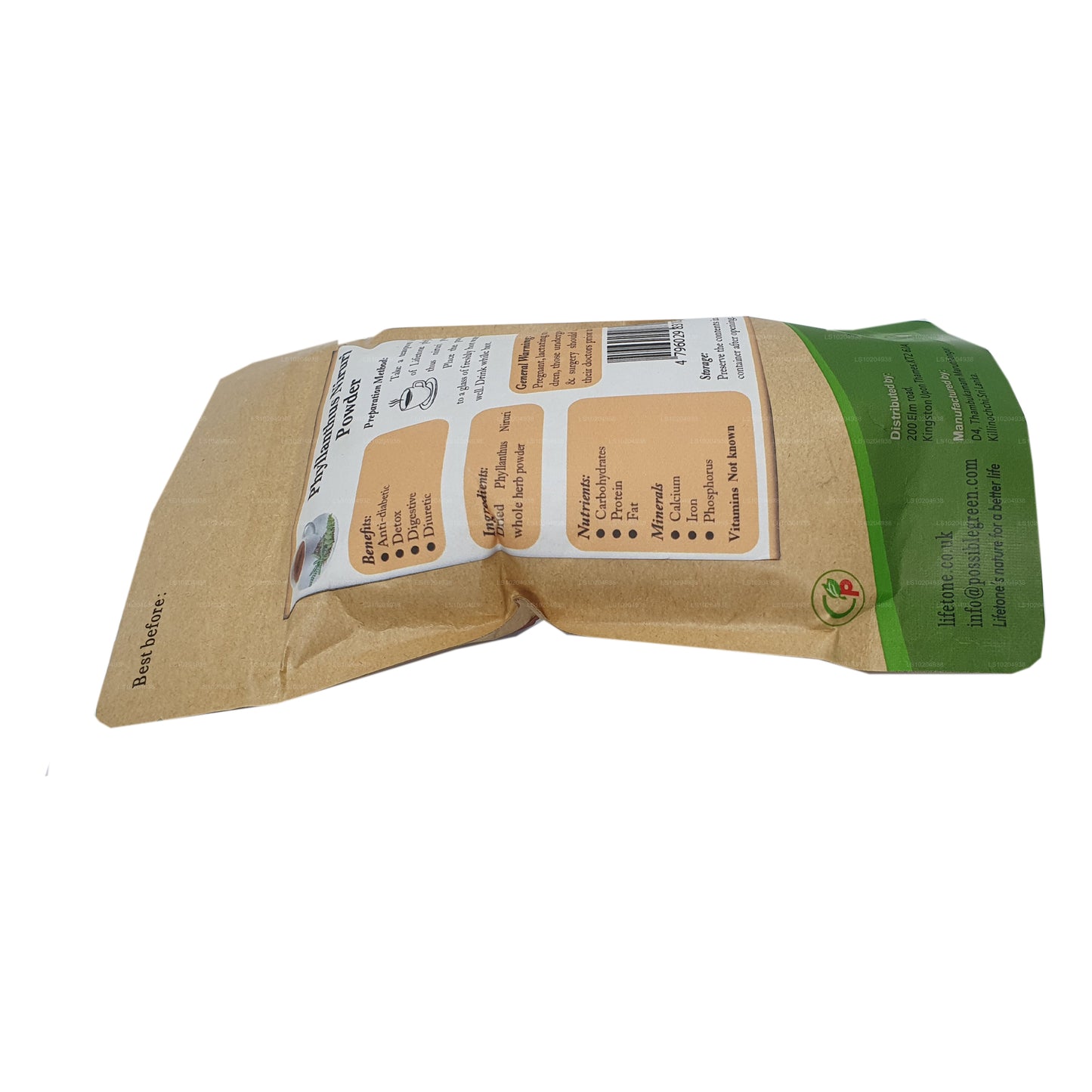 Lifetone Phylanthus Niruri prášek (100 g)