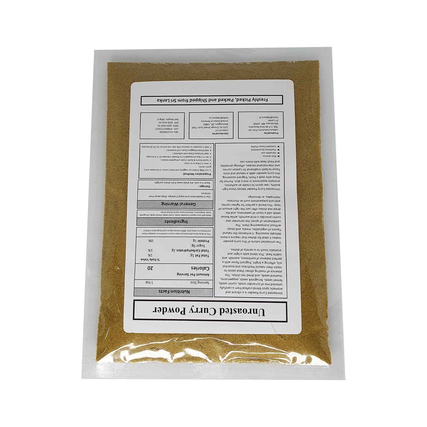 Lakpura® kari prášek (Thuna Paha)