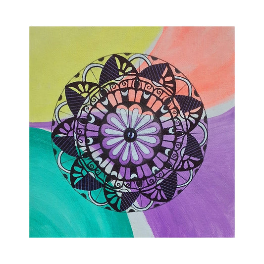 Lakpura® Mandela nástěnné umění (Design A)