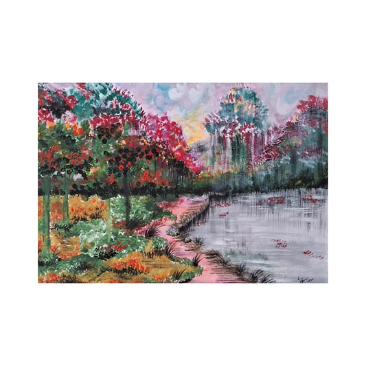 Lakpura® Léto v Lese Nástěnný obraz