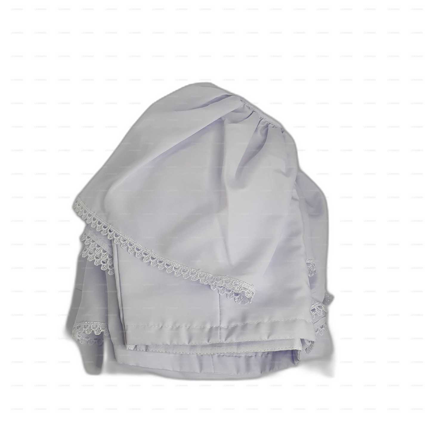 Lakpura® Dětské bílé lamasarí (poloviční sárí)
