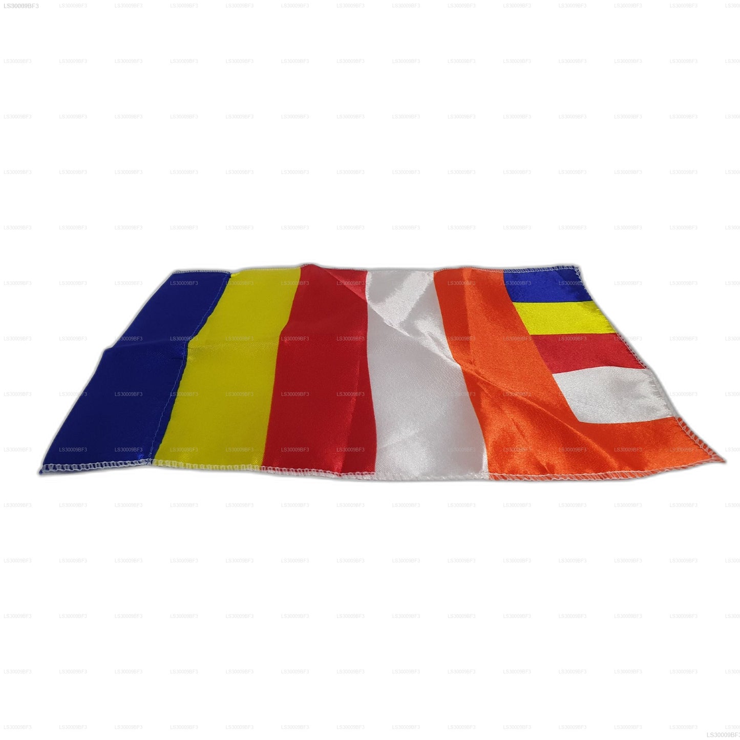 Lakpura® Sri Lankan Fabric Buddhist Flag