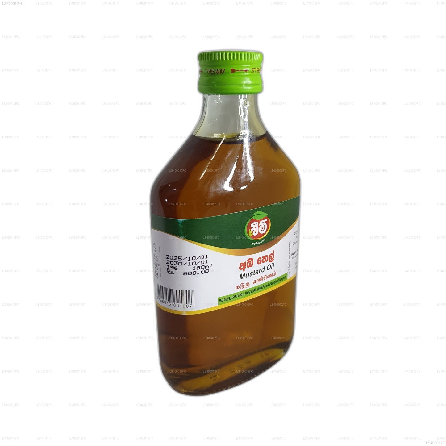 Hořčičný olej z bobů