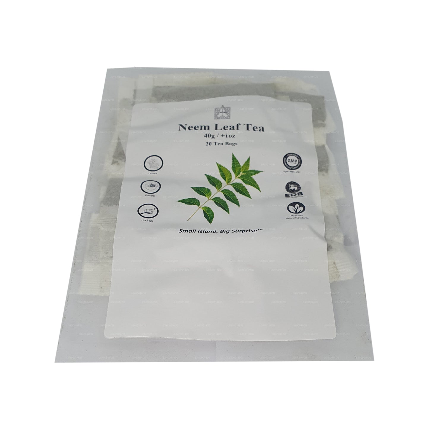 Lakpura Neem Leaf Čaj (40g) 20 čajových sáčků