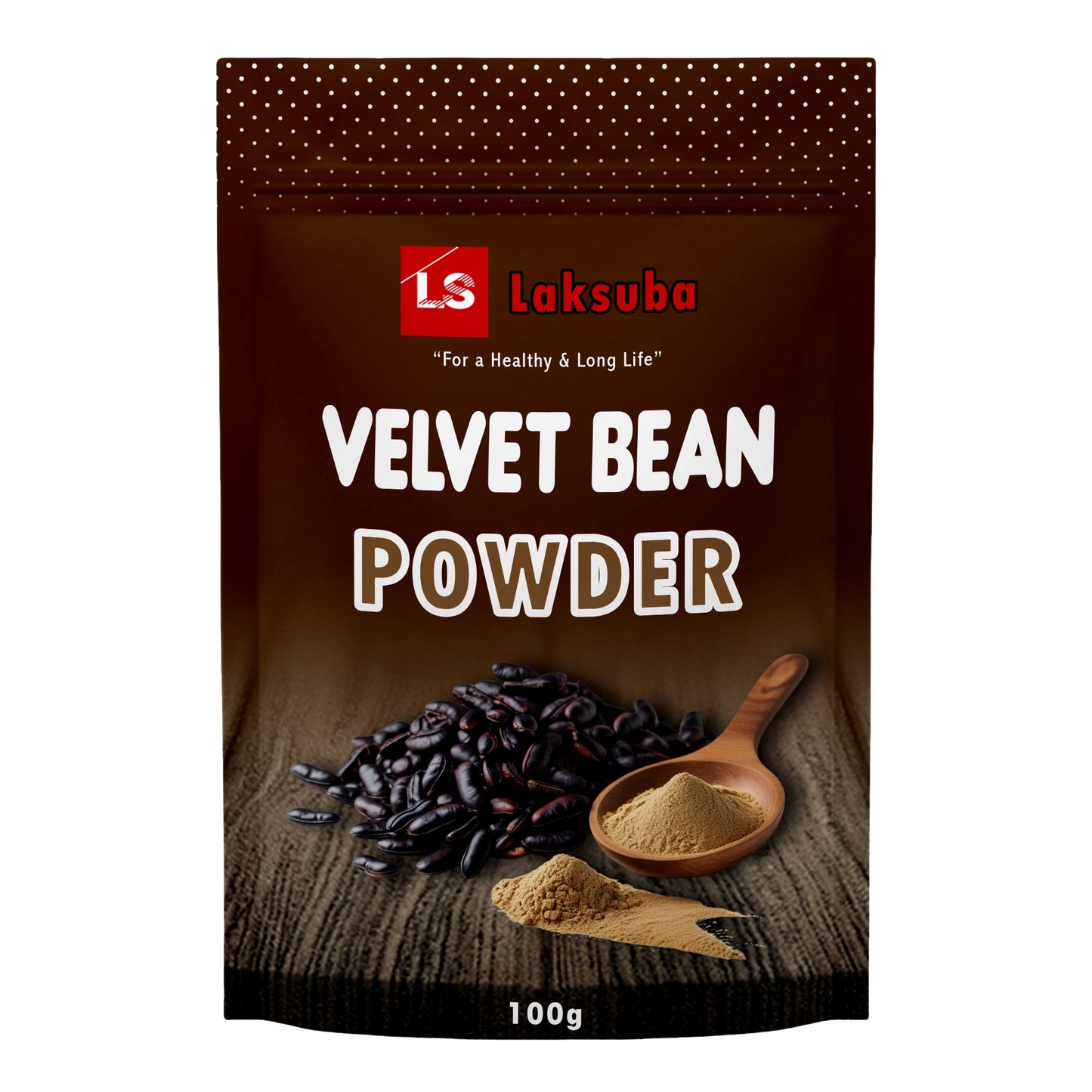 Prášek z sametových fazolí Laksuba (100 g)