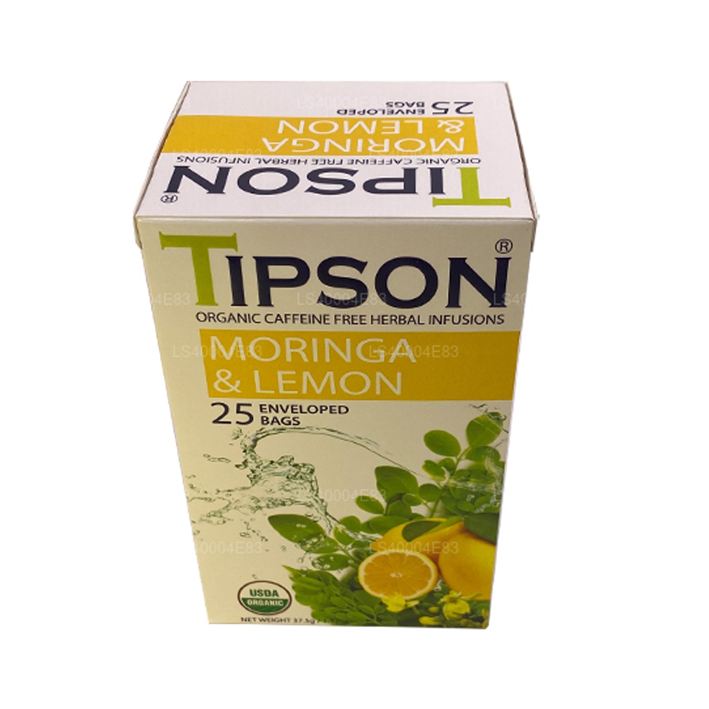 Tipson Moringa And Lemon Tea (37.5g) 25 Tea Bags