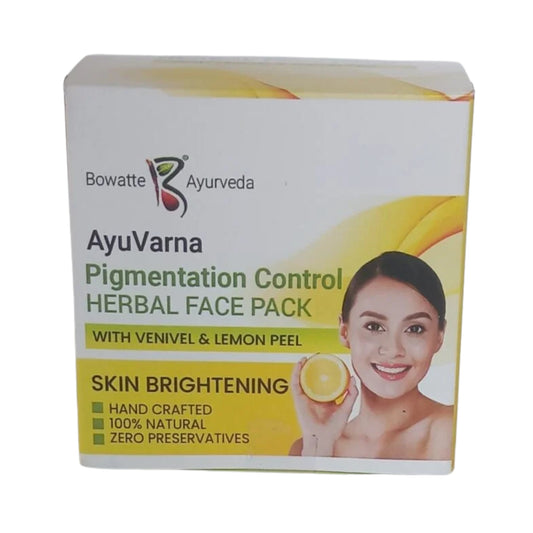 Bylinná pleťová maska ​​Bowatte Ayu Varna pro kontrolu pigmentace (35 g)