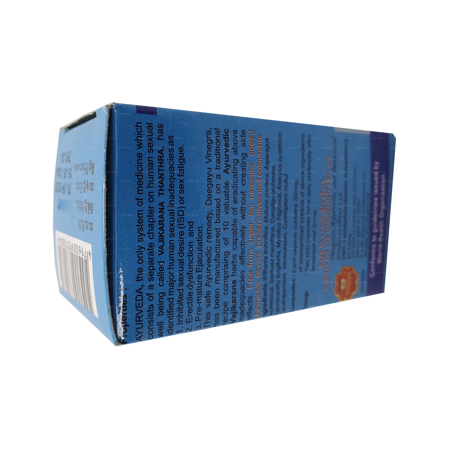 Deegayu Vinegra Přírodní sexuální posilovač (30 kapslí)