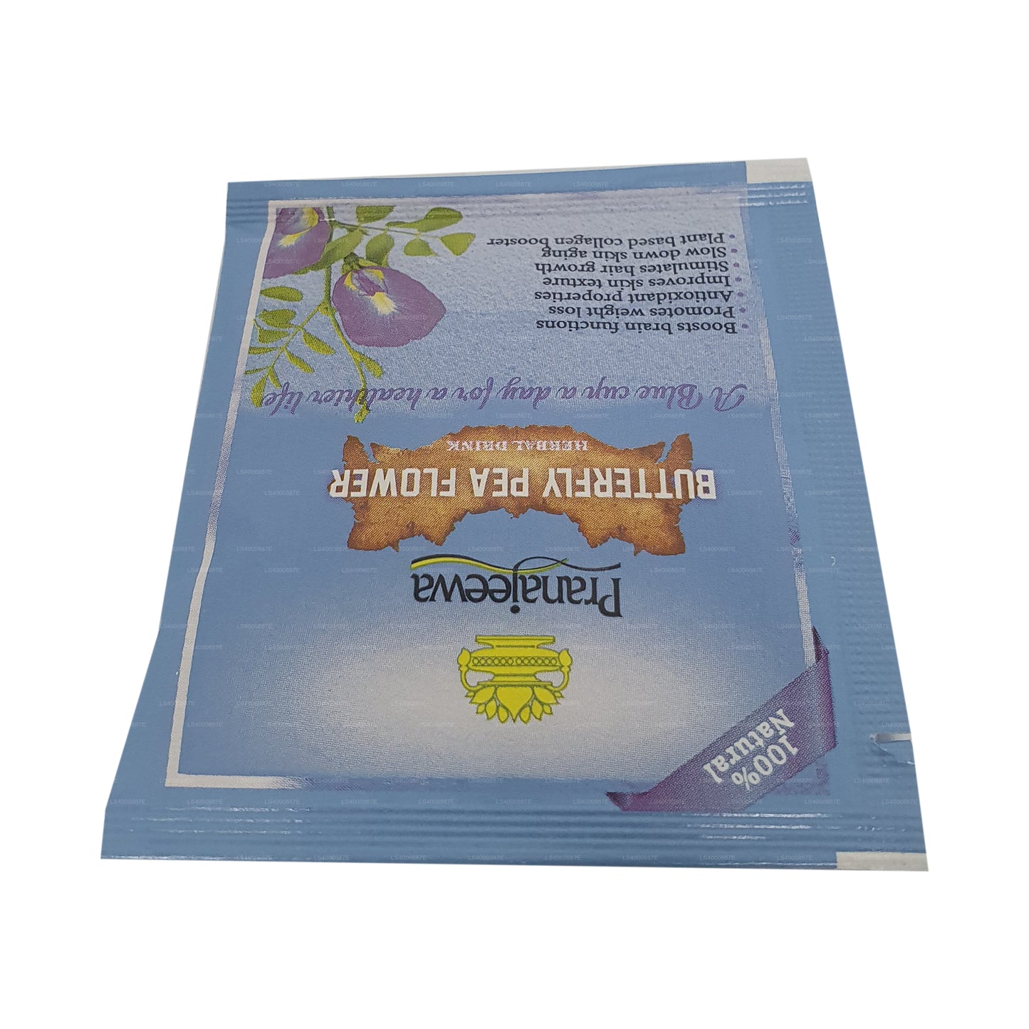 Sethsuwa Pranajeewa Butterfly Pea Flowers Herbal Tea (20 Tea Bags)