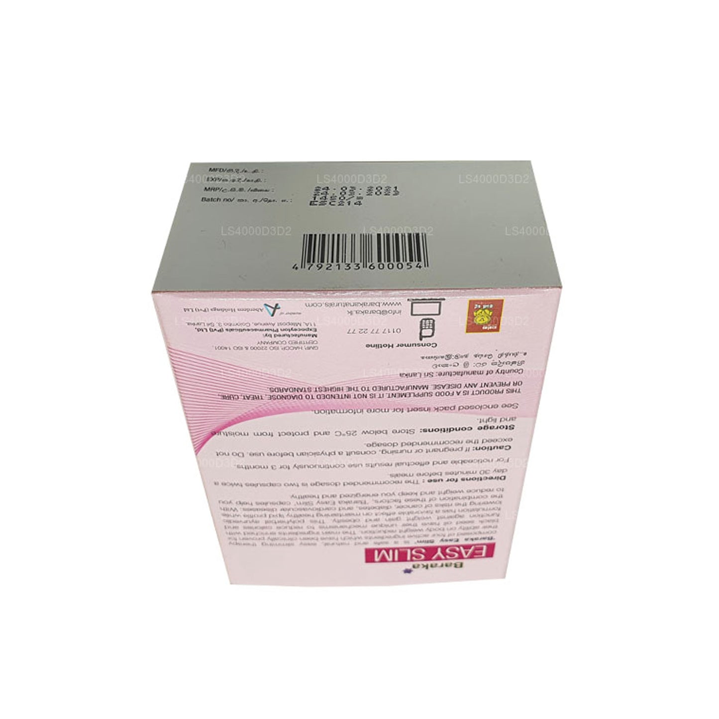 Baraka Easy Slim (40 kapslí)