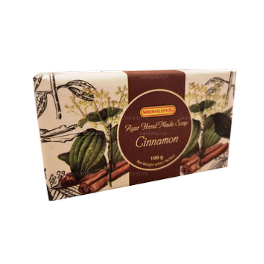Siddhalepa Hand Made Soap - Cinnamon (100g)