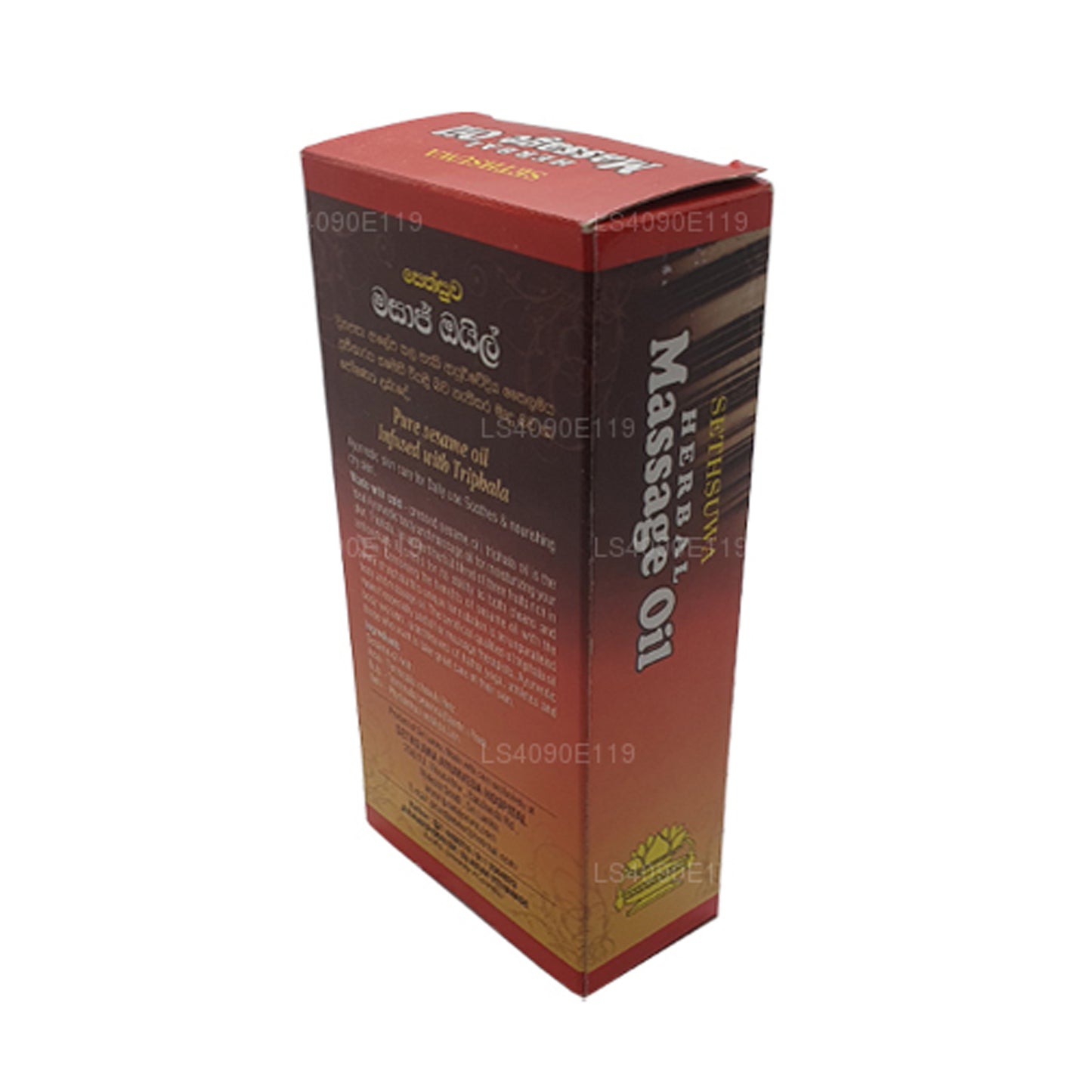 Bylinný masážní olej Sethsuwa