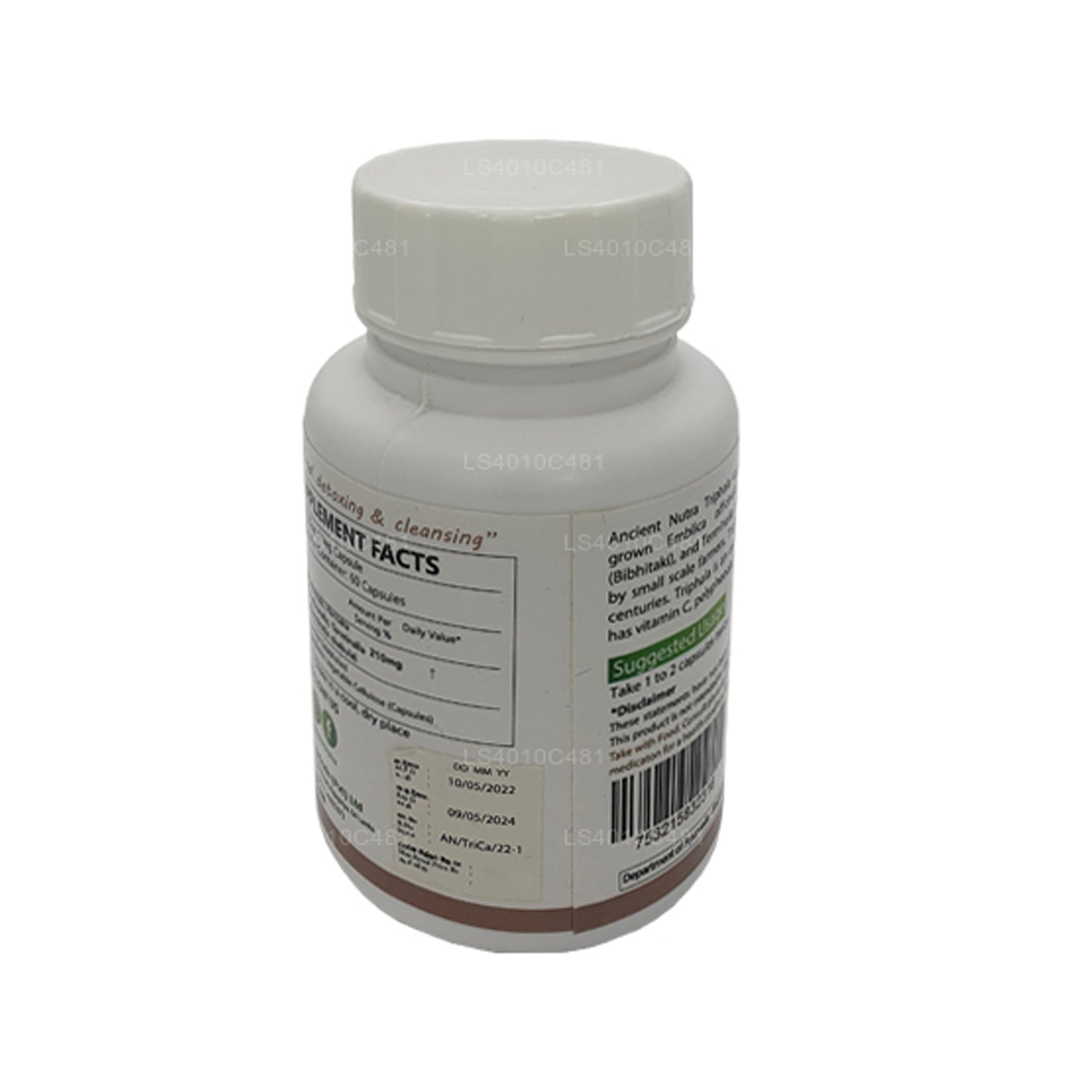 Starověká Nutra Triphala (60 kapslí)