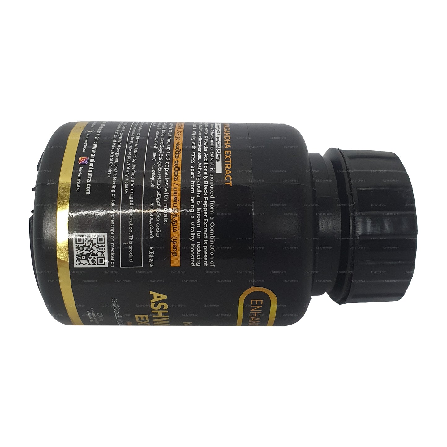 Starověký extrakt Nutra Ashwagandha (60 kapslí)