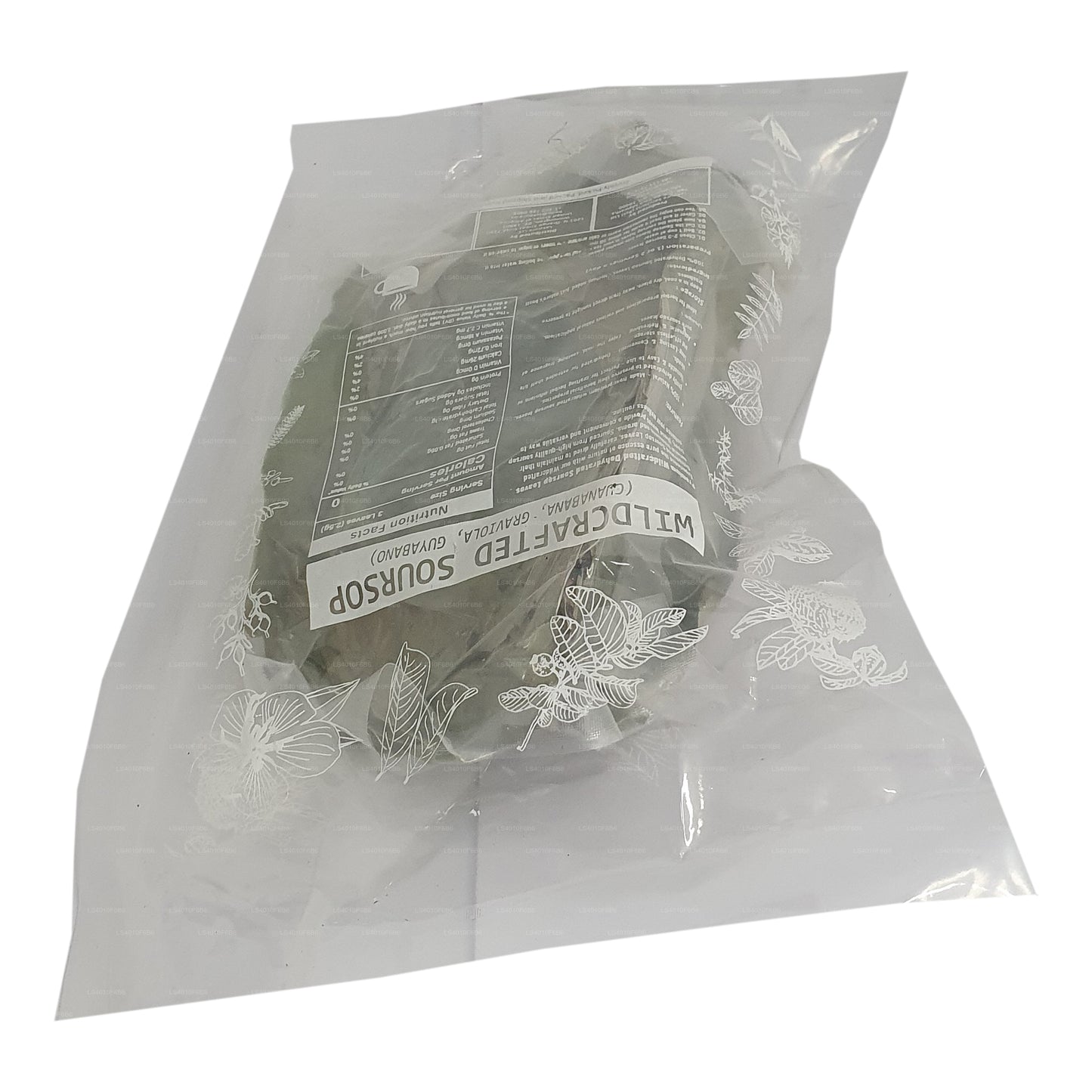 Lakpura® Divoce pěstované listy kyselé papričky (Guanabana, Graviola, Guyabano) Dehydratované celé listy