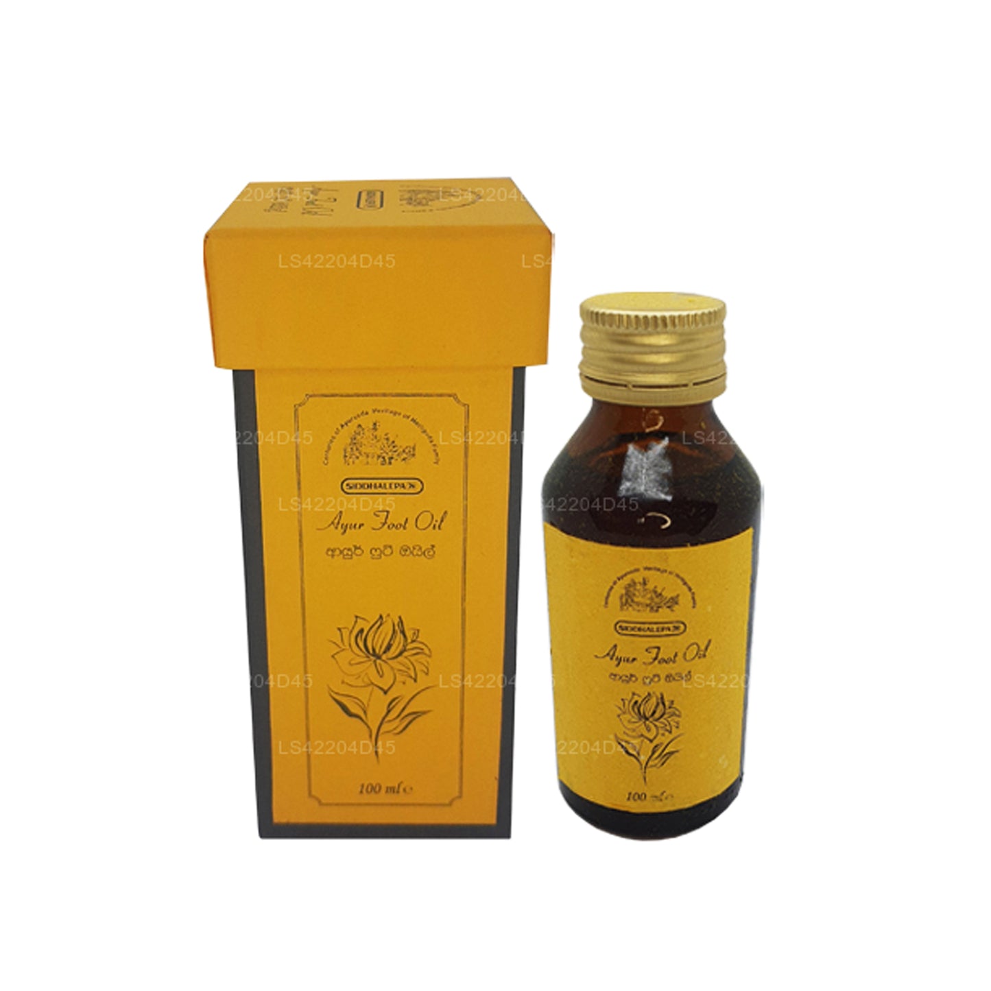 Siddhalepa Ayur olej na nohy (100ml)
