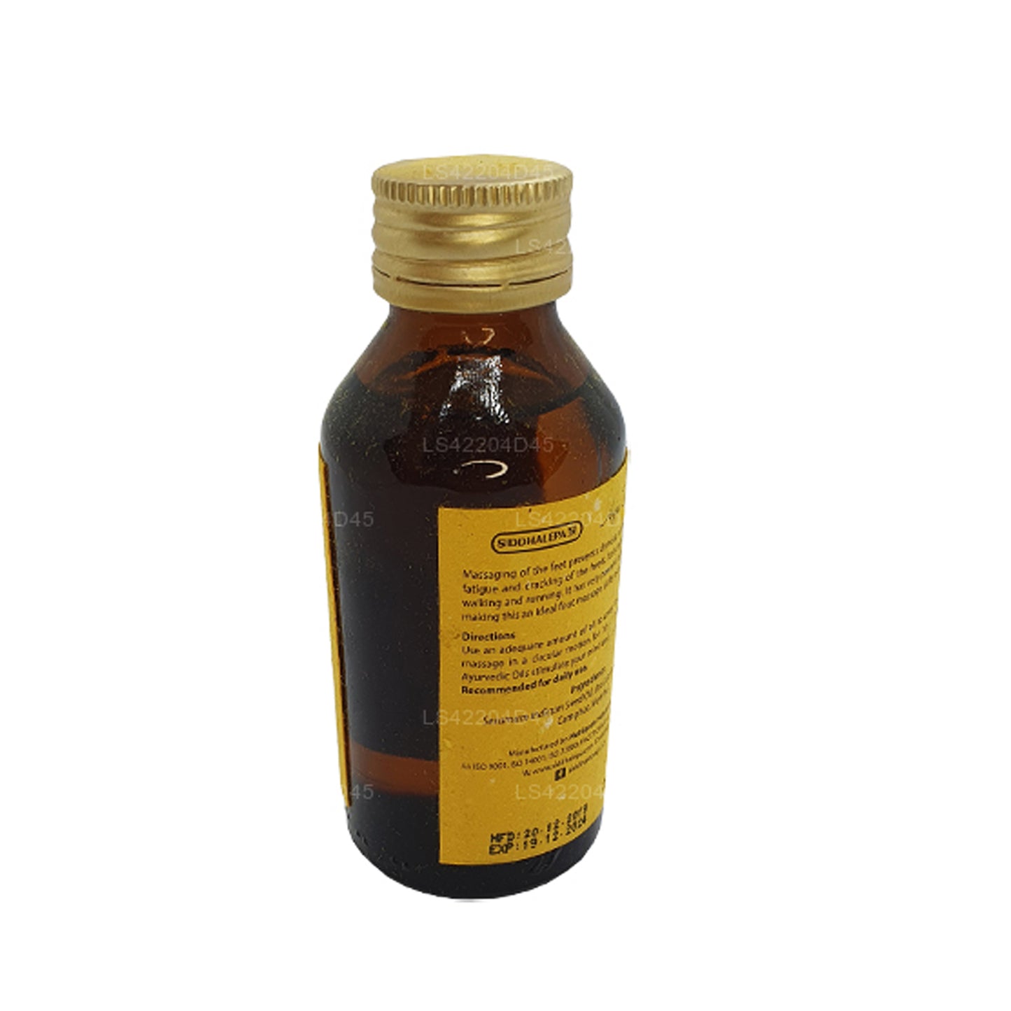 Siddhalepa Ayur olej na nohy (100ml)