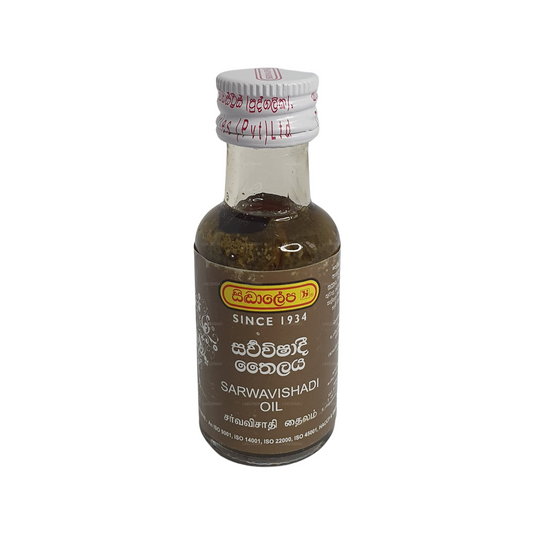 Olej Siddhalepa Sarwavishadee (30ml)