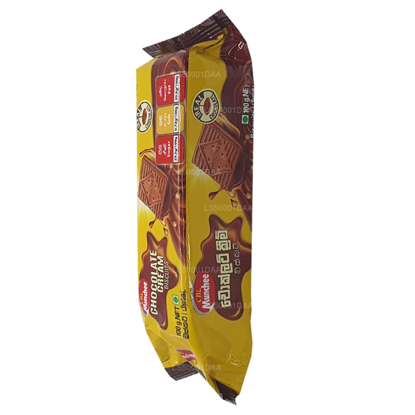 Munchee čokoládové krémové sušenky (100g)