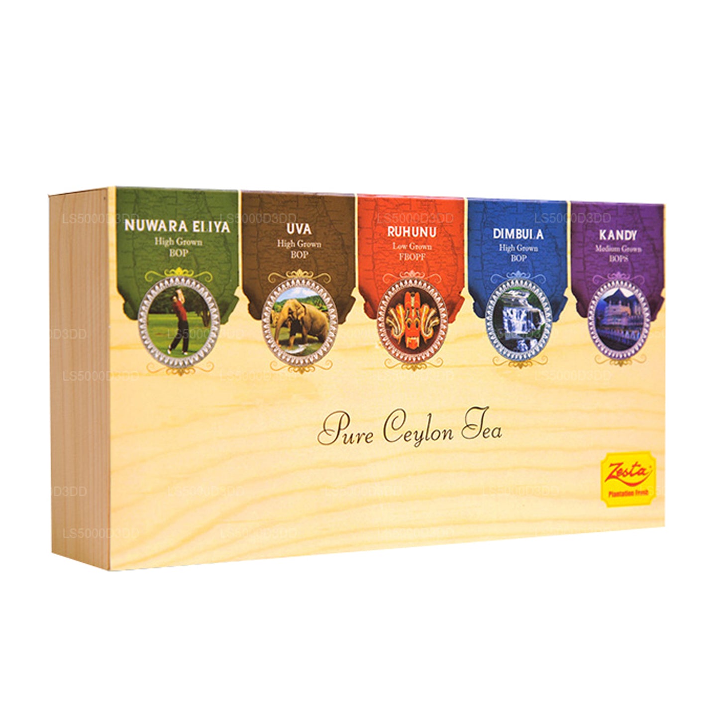 Zesta Regionální dřevěná krabička (250g)