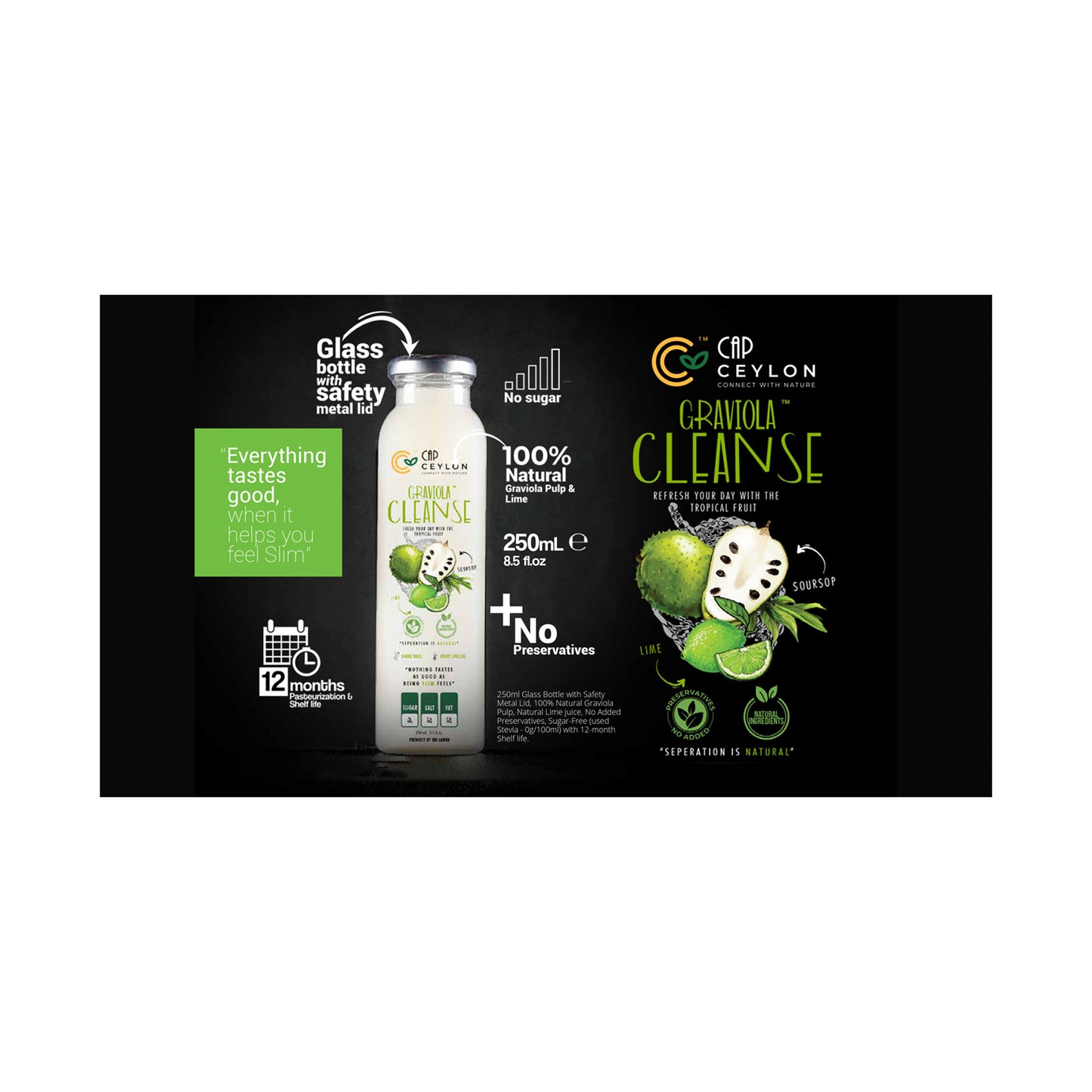 Čepice Ceylon Annolla Cleanse (250ml)