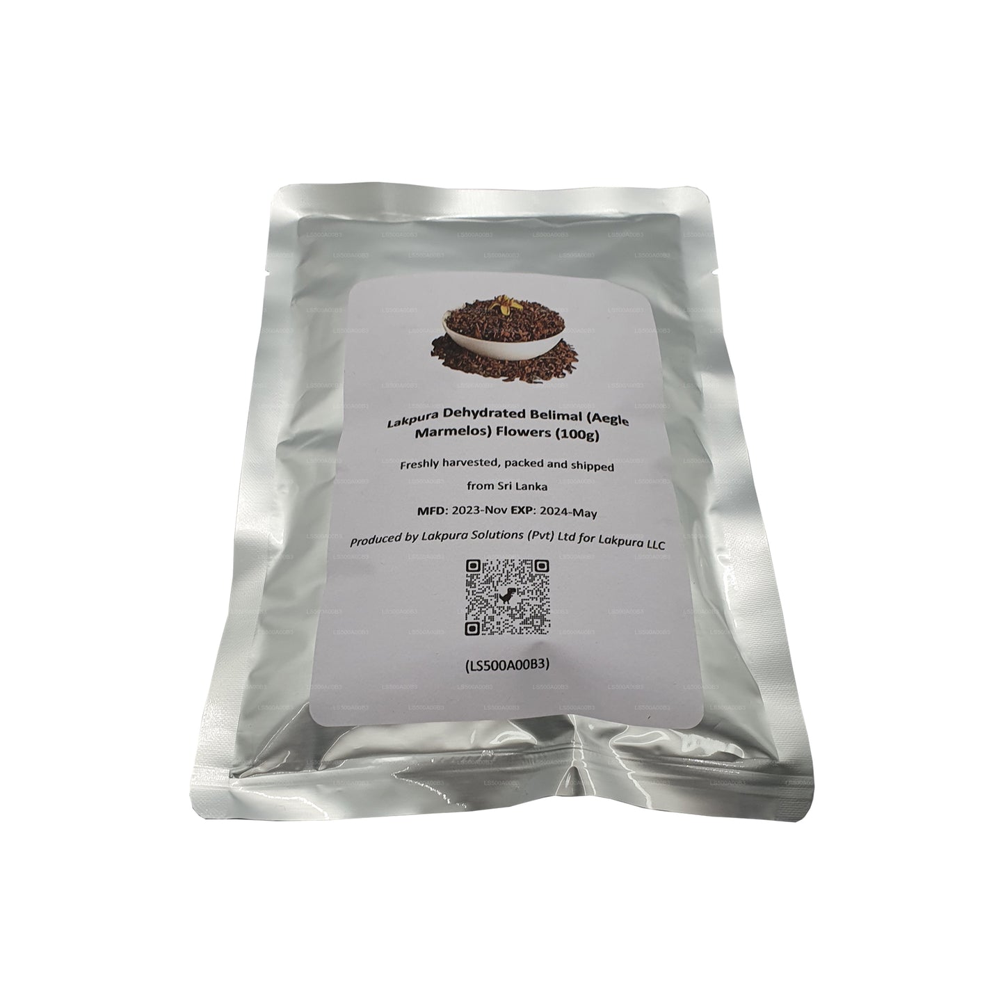 Dehydratované květy Lakpura Belimal (Aegle Marmelos)
