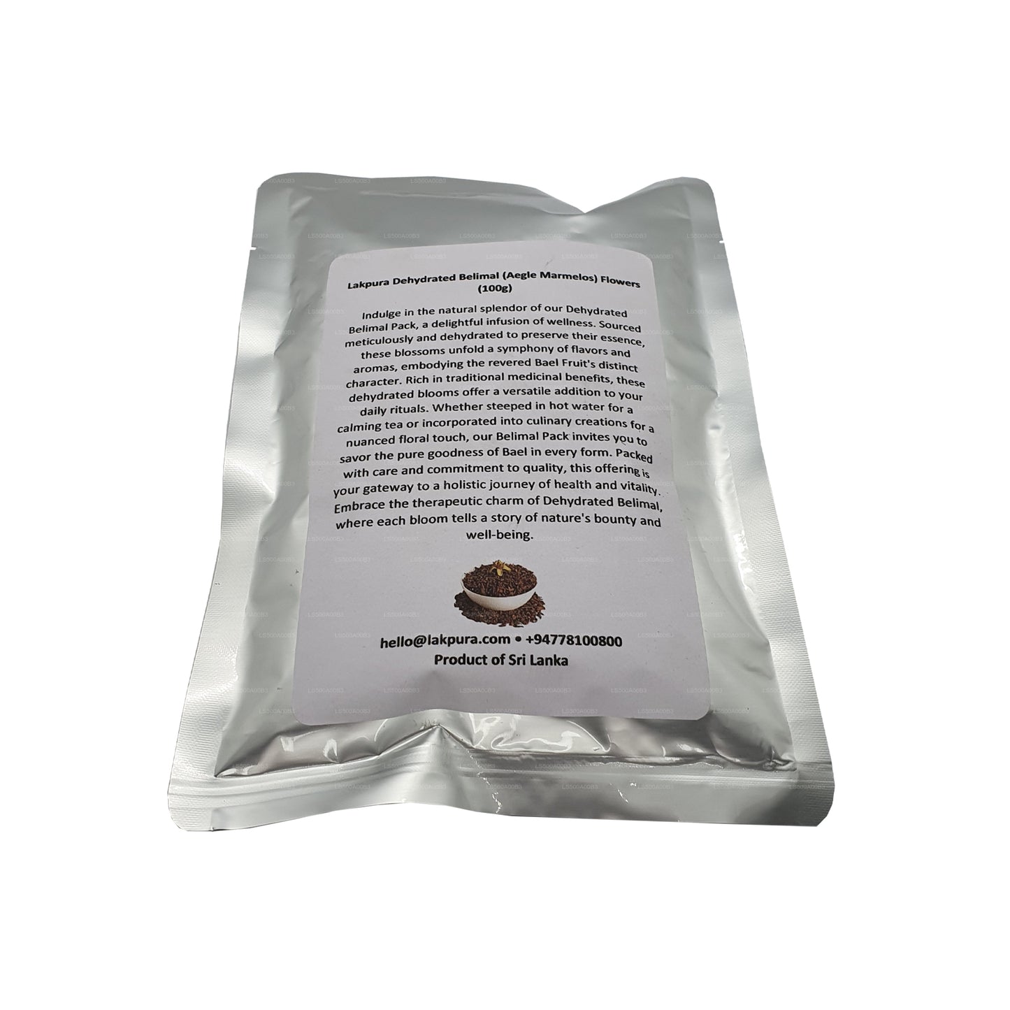 Dehydratované květy Lakpura Belimal (Aegle Marmelos)