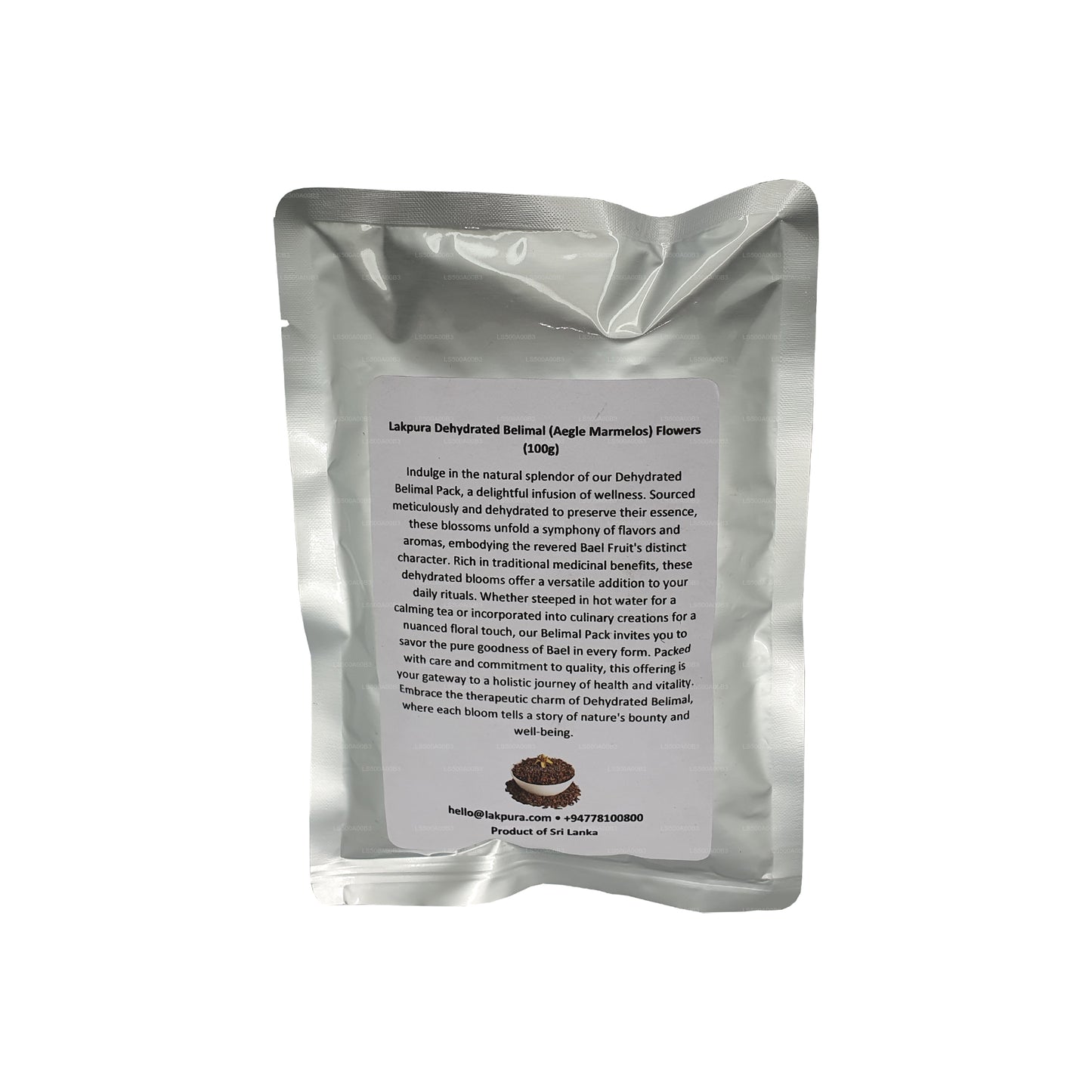 Dehydratované květy Lakpura Belimal (Aegle Marmelos)