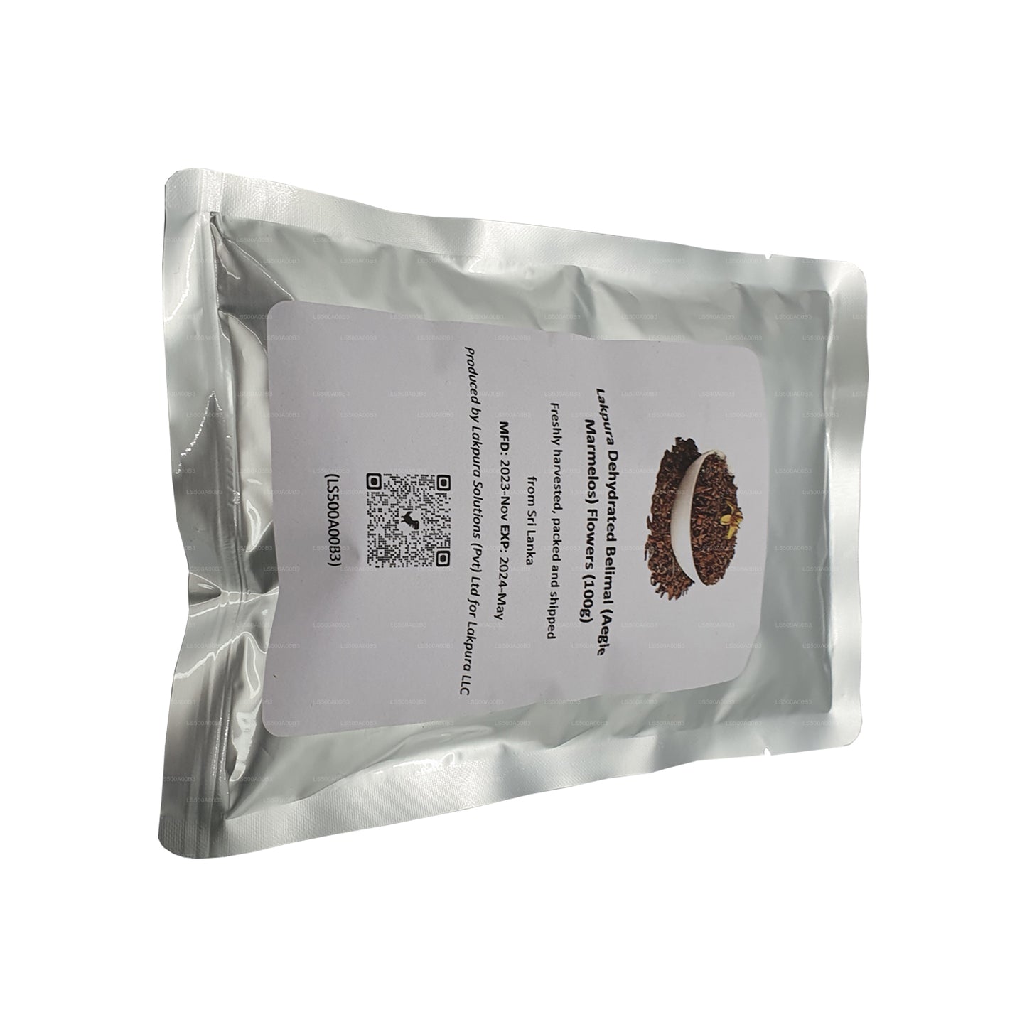 Dehydratované květy Lakpura Belimal (Aegle Marmelos)