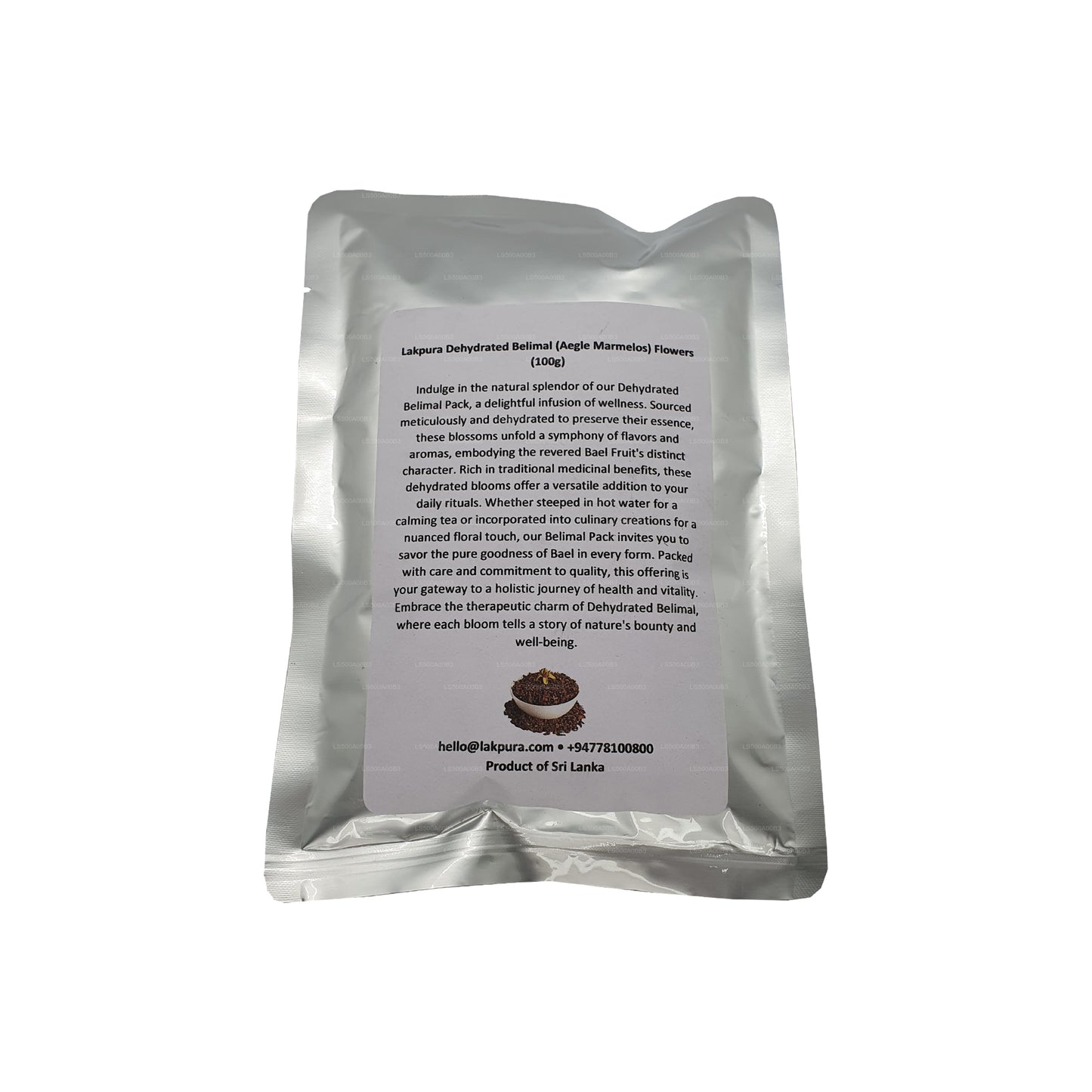 Dehydratované květy Lakpura Belimal (Aegle Marmelos)