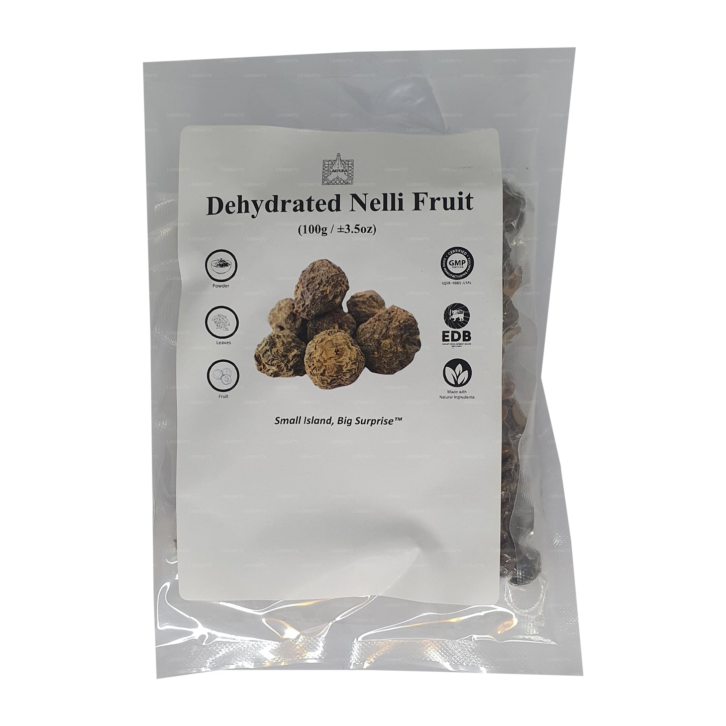 Ovoce lakpura dehydratovaná Nelli (Amla/ Phyllanthus emblica)