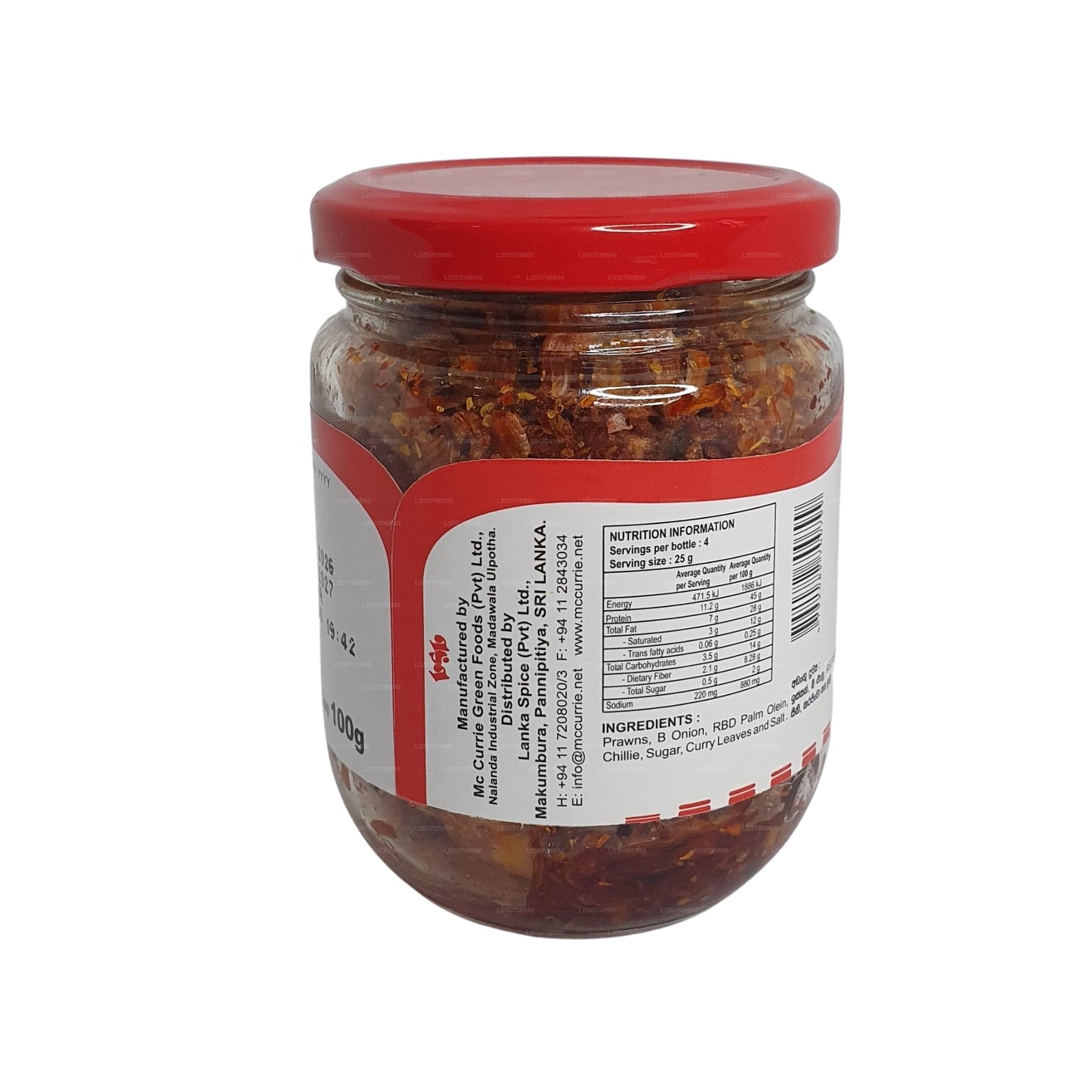 Mc Currie Prawn Badun (100g)