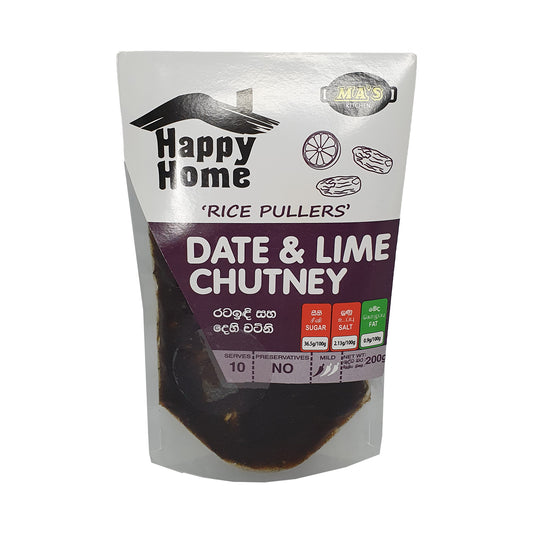 MA's Kitchen Date & Lime Chutney (200g)
