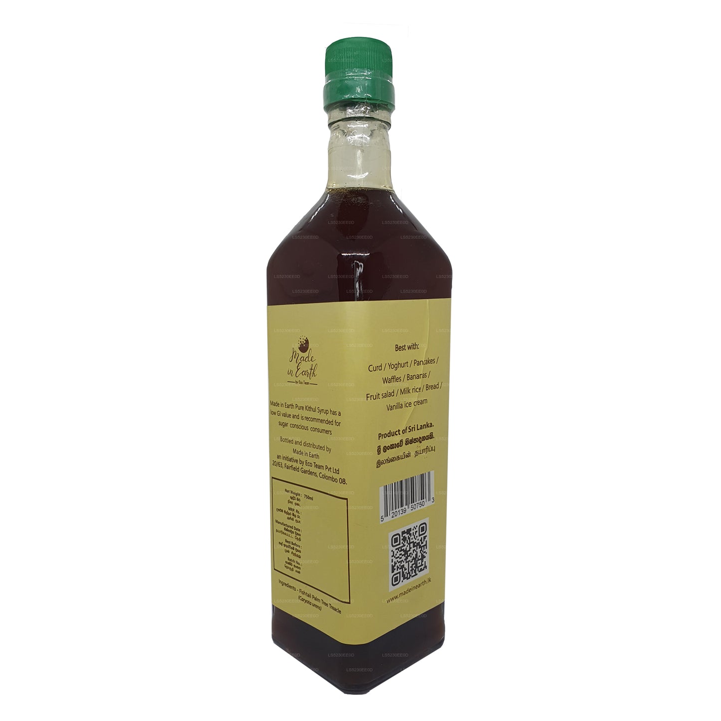 Made In Earth Pure Natural Kithul Melacle (375 ml)