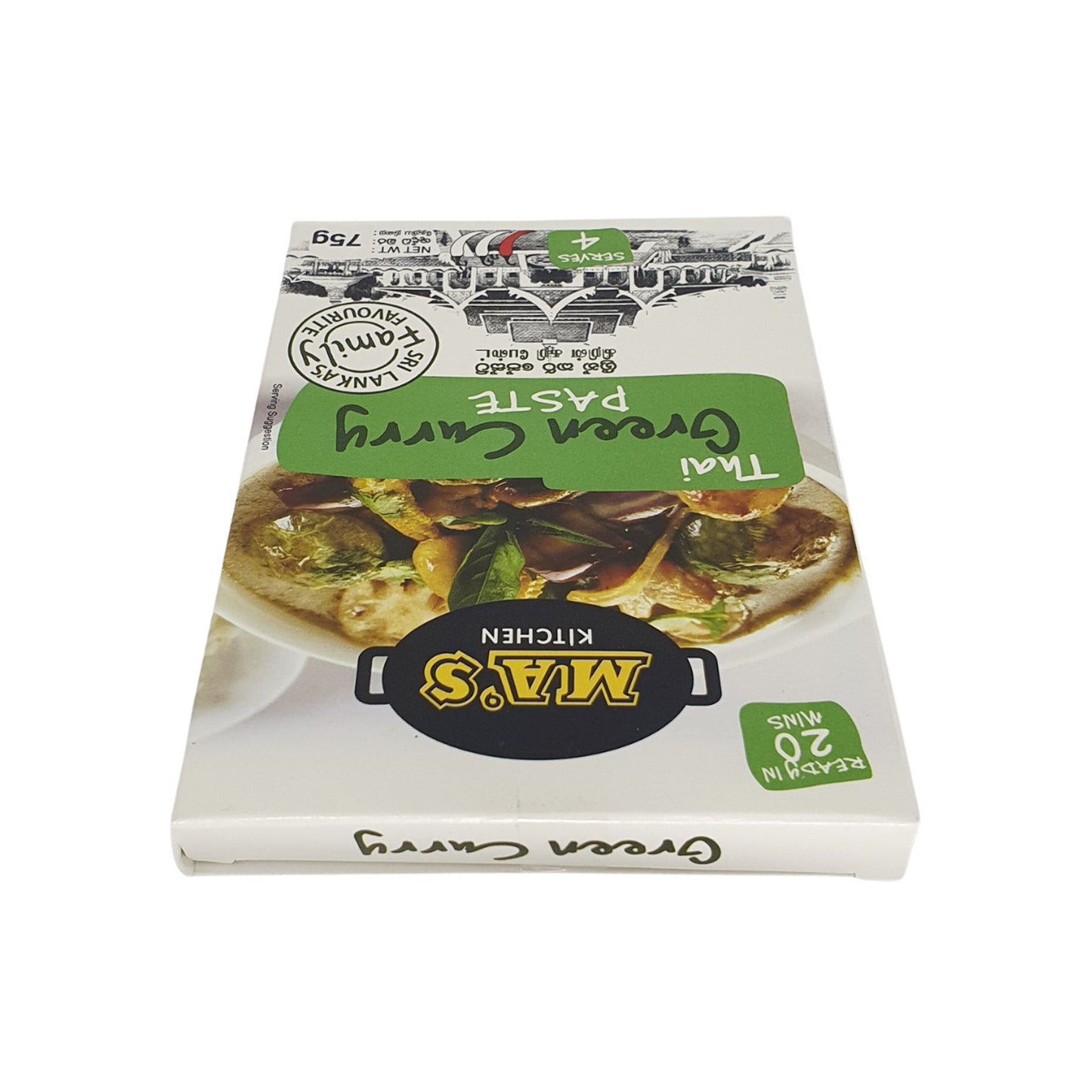 MA's Kitchen Thai Green Curry Paste (75g)