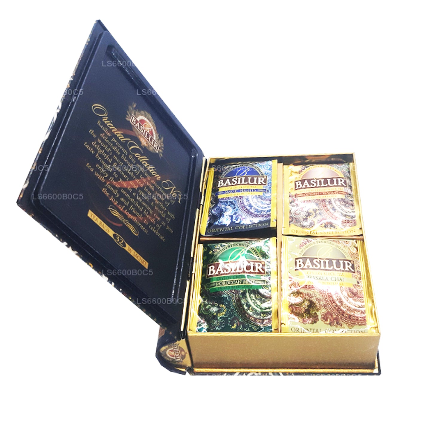 Basilur Oriental Collection Čajová kniha Vol 1 (60g) 32 čajových sáčků