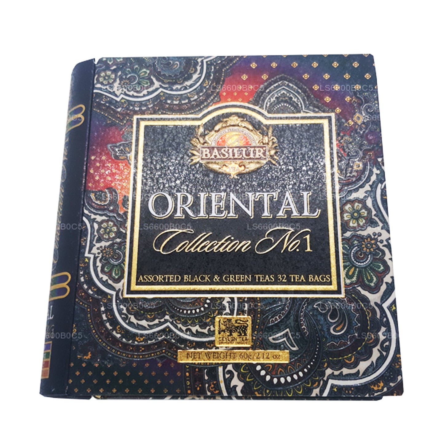 Basilur Oriental Collection Čajová kniha Vol 1 (60g) 32 čajových sáčků
