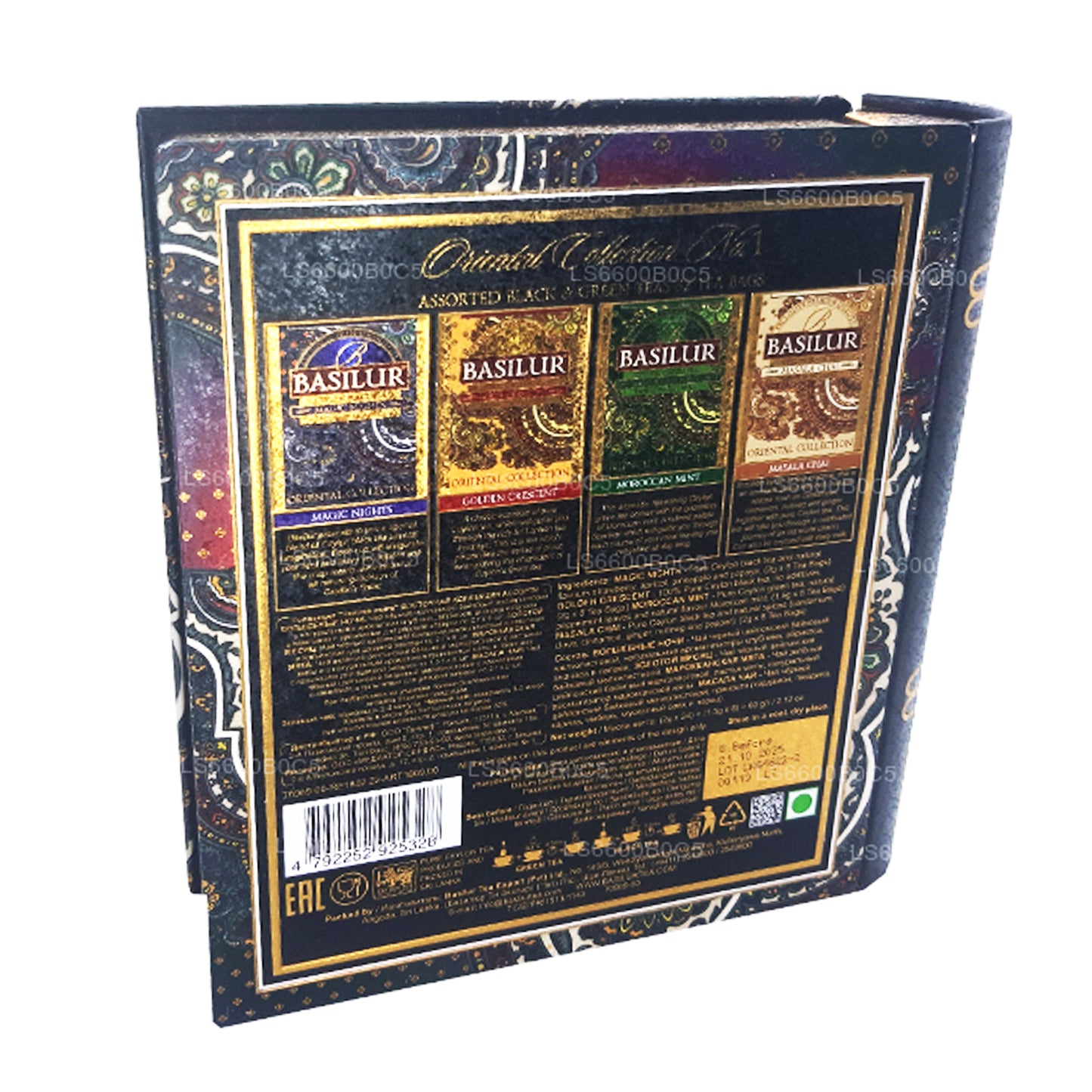 Basilur Oriental Collection Čajová kniha Vol 1 (60g) 32 čajových sáčků