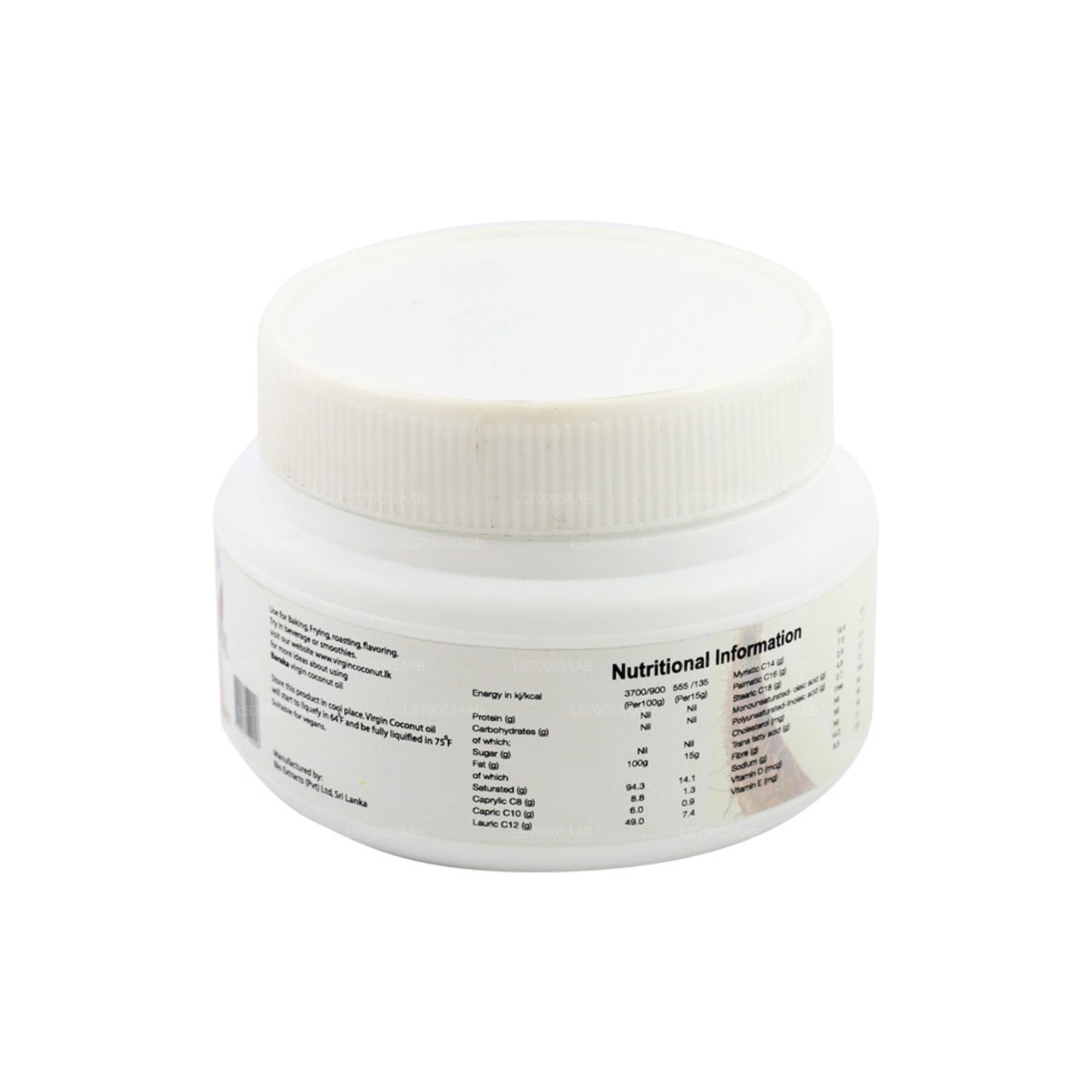 Baraka Virgin Coconut Oil (HDPE)