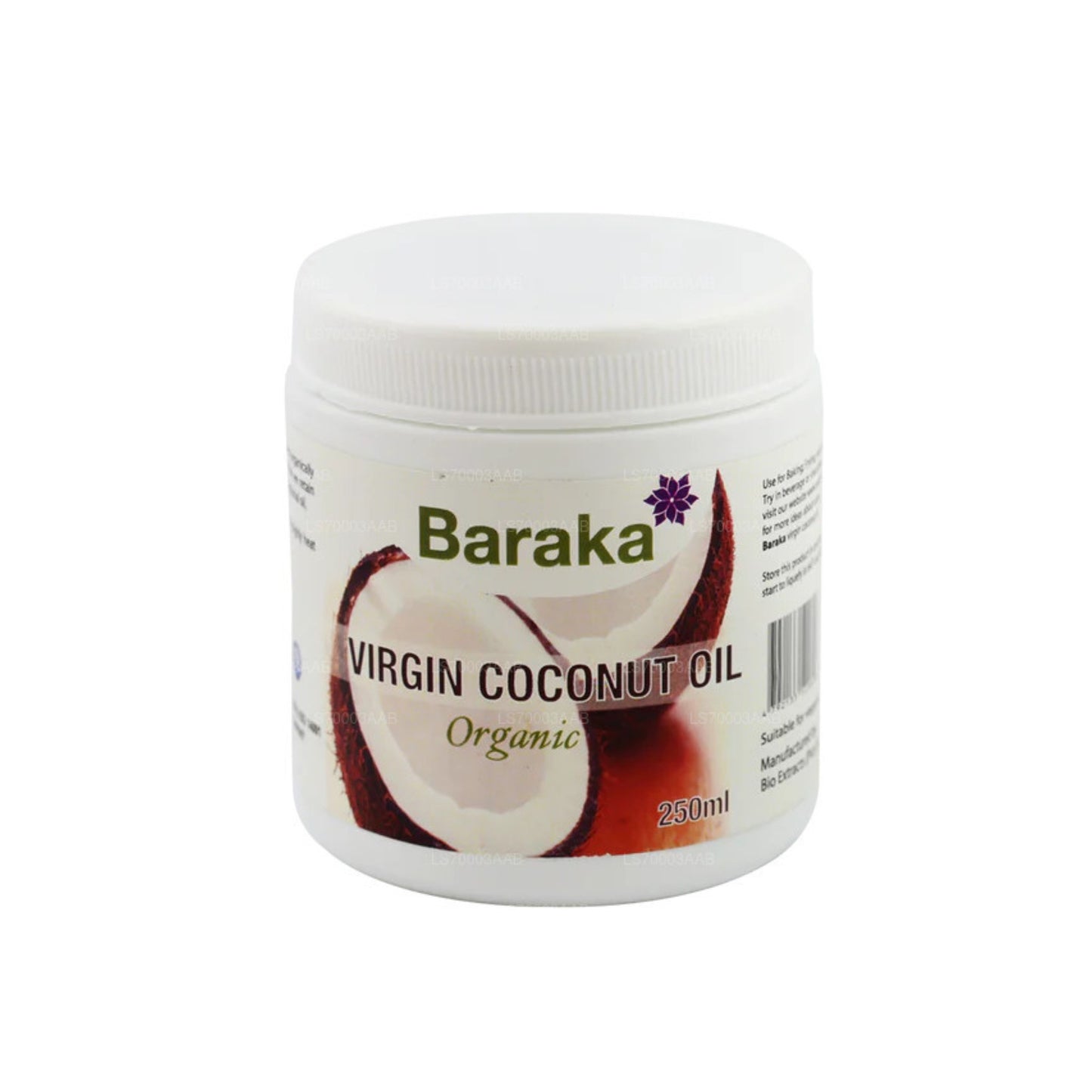 Baraka Virgin Coconut Oil (HDPE)