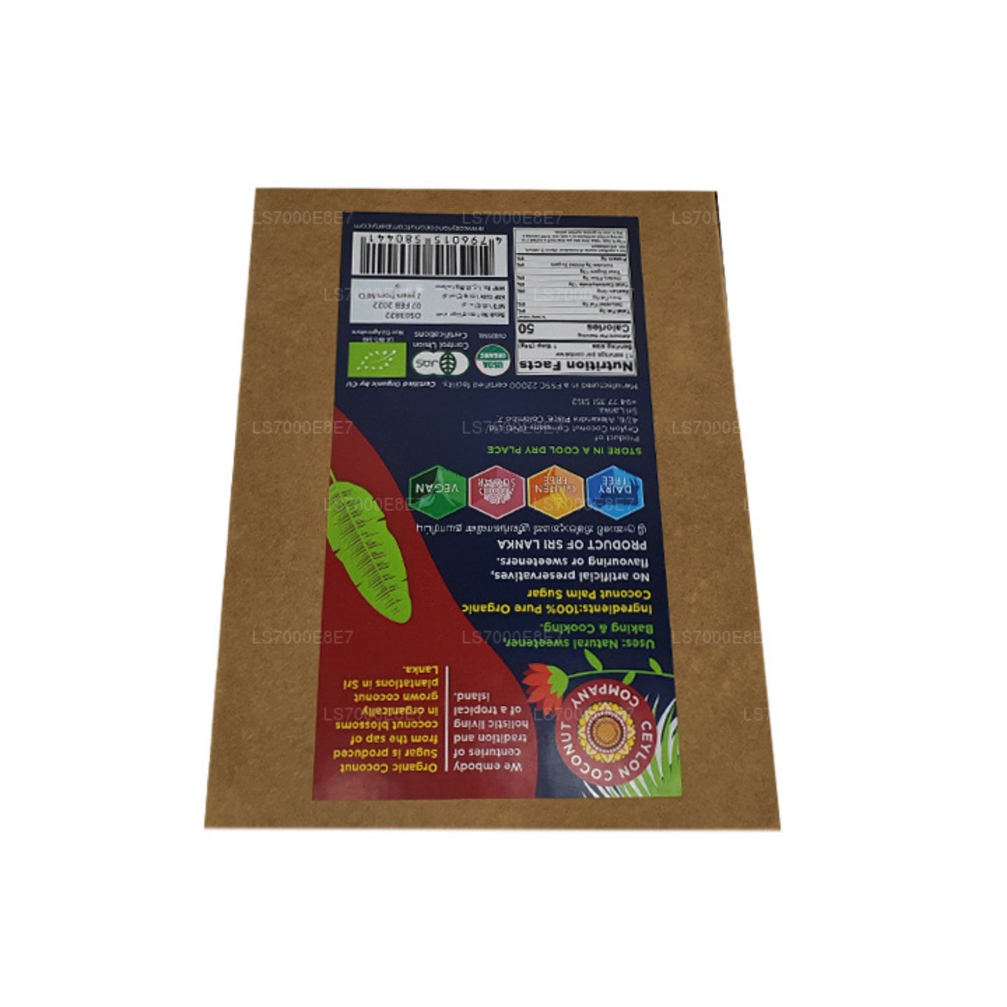 Ceylon Coconut Company Coconut Palm Sugar (250g)