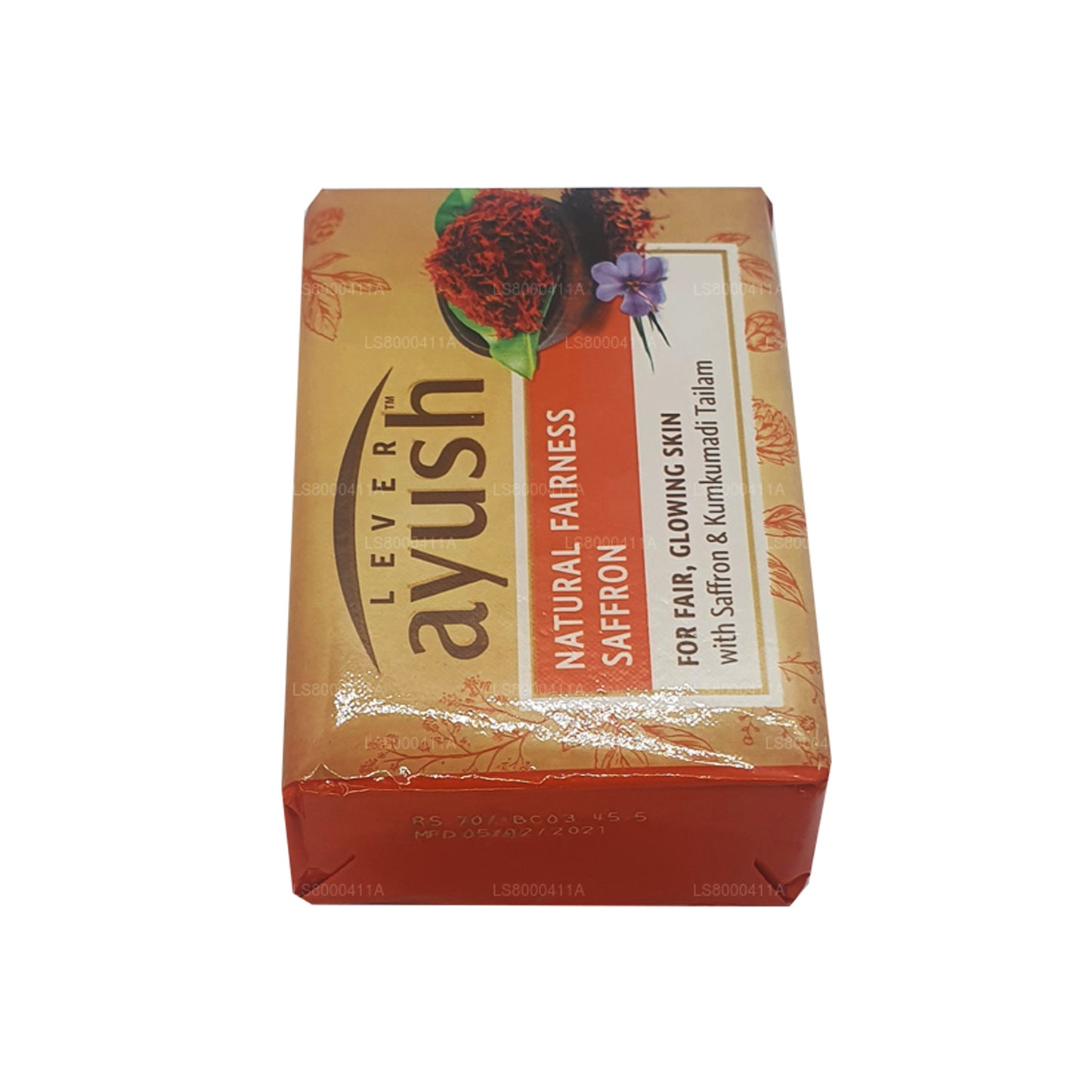 Šafránové mýdlo Lever Ayush Natural Fairness (100g)