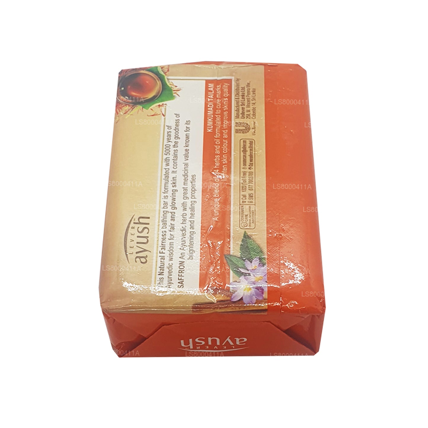 Šafránové mýdlo Lever Ayush Natural Fairness (100g)