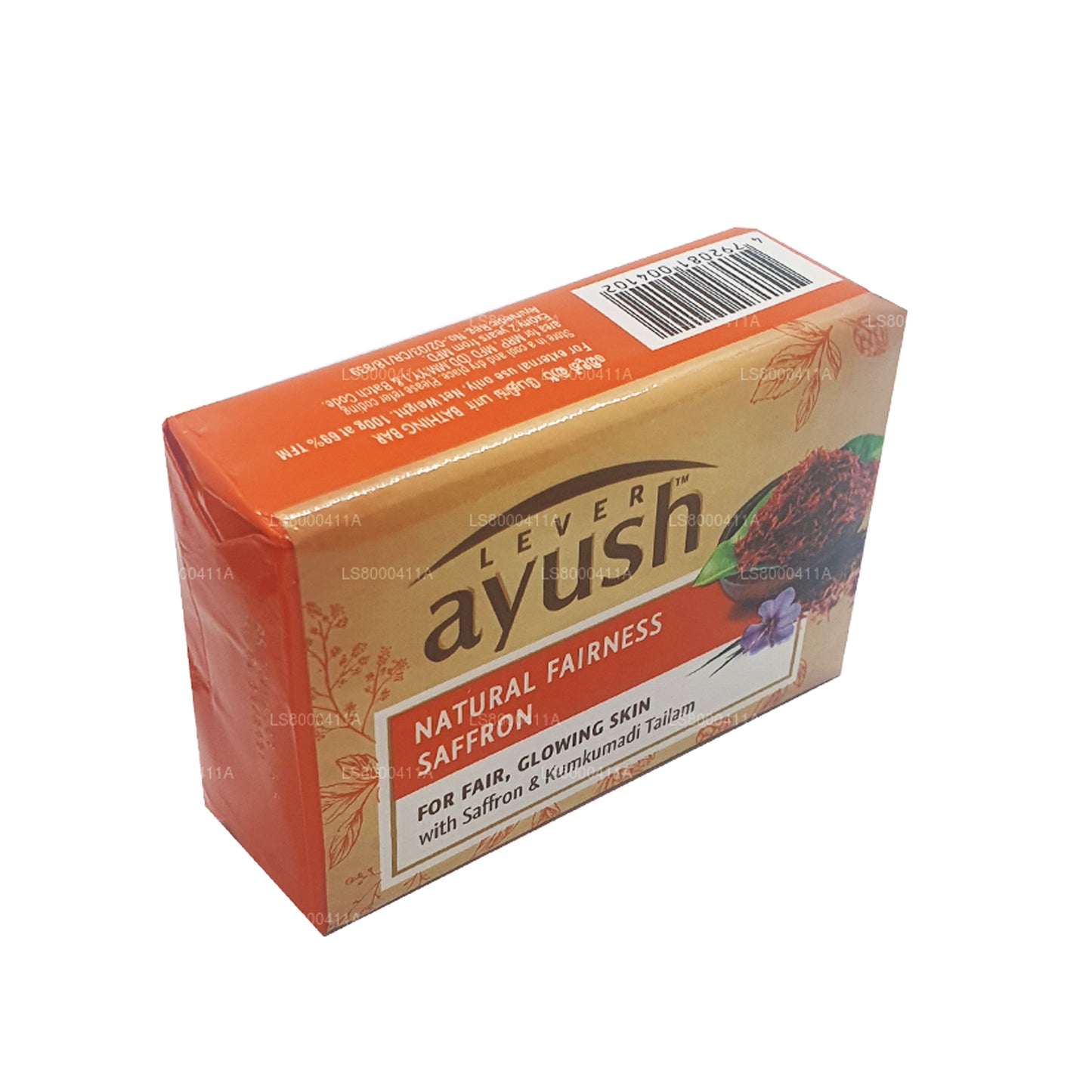 Šafránové mýdlo Lever Ayush Natural Fairness (100g)