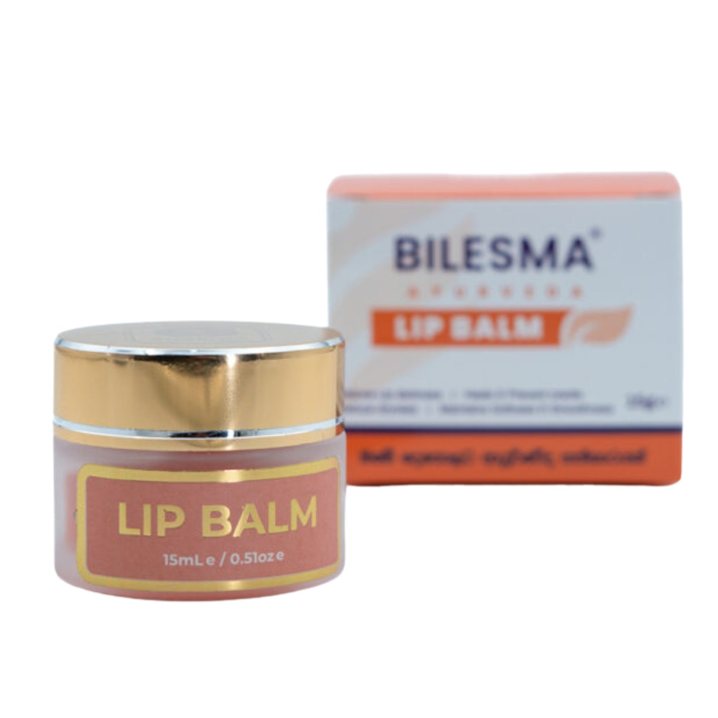 Přírodní ájurvédský balzám na rty Bilesma (15g)